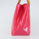 LOUIS VUITTON Monogram Vernis Reade PM Bag Fuchsia Pink M91221 LV Auth 155277-5