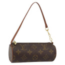 LOUIS VUITTON Monogram Papillon Pouch LV Auth 155280-1