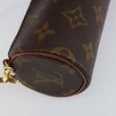 LOUIS VUITTON Monogram Papillon Pouch LV Auth 155280-9