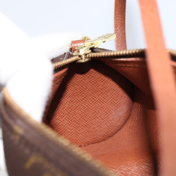 LOUIS VUITTON Monogram Papillon Pouch LV Auth 155280