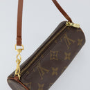 LOUIS VUITTON Monogram Papillon Pouch LV Auth 155280-6