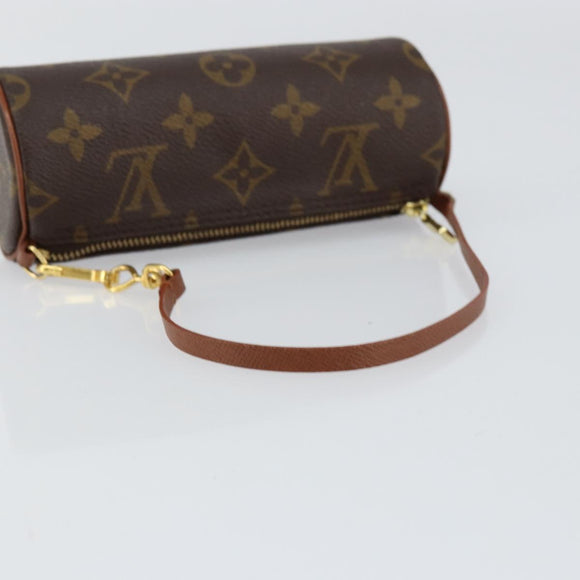 LOUIS VUITTON Monogram Papillon Pouch LV Auth 155280