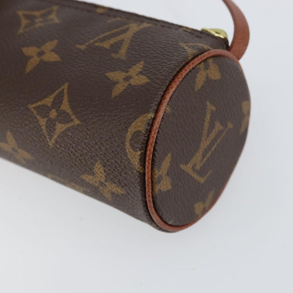 LOUIS VUITTON Monogram Papillon Pouch LV Auth 155281M