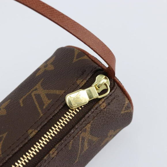 LOUIS VUITTON Monogram Papillon Pouch LV Auth 155281M