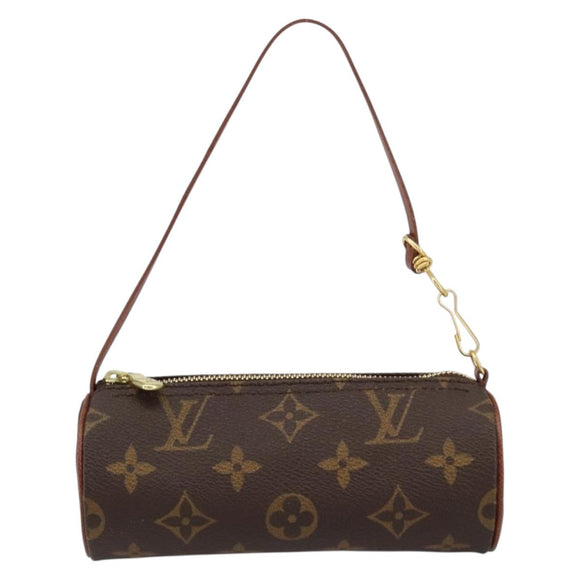 LOUIS VUITTON Monogram Papillon Pouch LV Auth 155281M