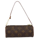 LOUIS VUITTON Monogram Papillon Pouch LV Auth 155281M-2