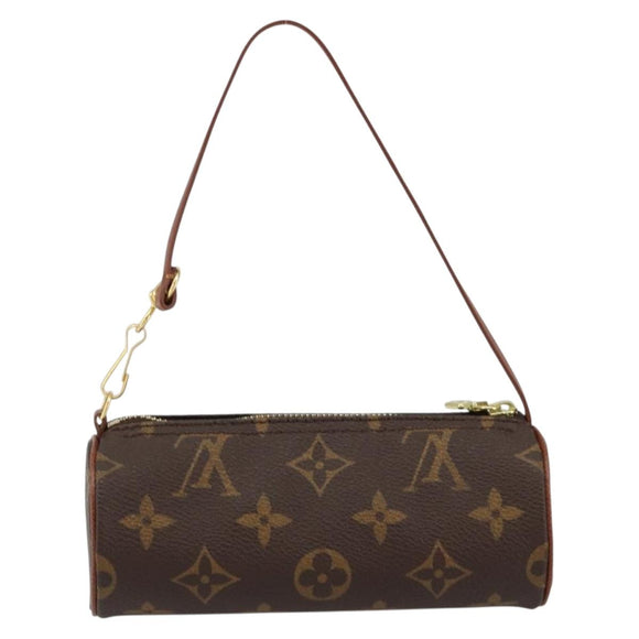 LOUIS VUITTON Monogram Papillon Pouch LV Auth 155281M