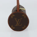 LOUIS VUITTON Monogram Papillon Pouch LV Auth 155281M-4