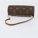 LOUIS VUITTON Monogram Papillon Pouch LV Auth 155281M-7