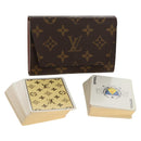 LOUIS VUITTON Monogram Playing Cards Case M58648 LV Auth 155282V-1