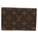 LOUIS VUITTON Monogram Playing Cards Case M58648 LV Auth 155282V-13