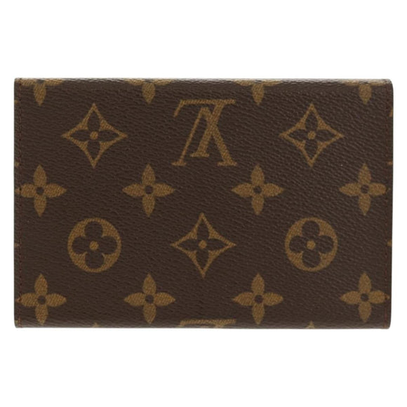LOUIS VUITTON Monogram Playing Cards Case M58648 LV Auth 155282V