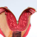 LOUIS VUITTON Epi Dauphine PM Pouch Castilian Red M48447 LV Auth 155284-11