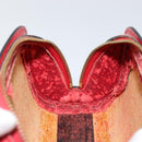 LOUIS VUITTON Epi Dauphine PM Pouch Castilian Red M48447 LV Auth 155284-12