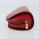 LOUIS VUITTON Epi Dauphine PM Pouch Castilian Red M48447 LV Auth 155284-4