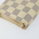 LOUIS VUITTON Damier Azur Portefeuille Alexandra Wallet N63068 LV Auth 155285-16