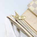 LOUIS VUITTON Damier Azur Portefeuille Alexandra Wallet N63068 LV Auth 155285-21