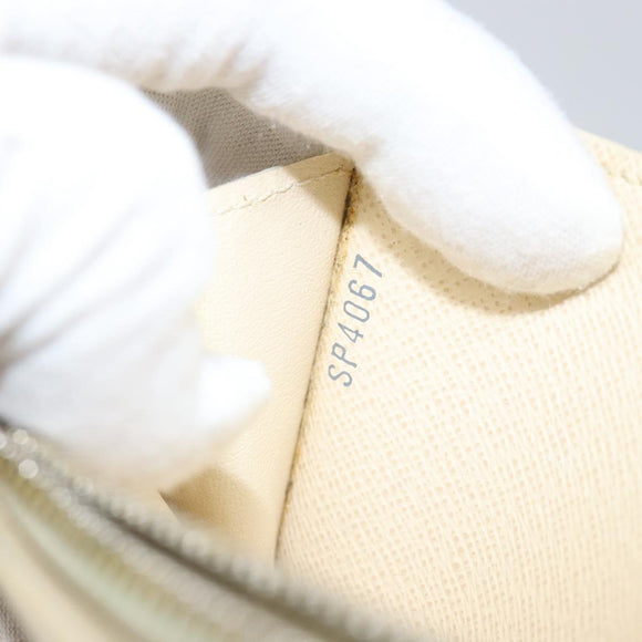 LOUIS VUITTON Damier Azur Portefeuille Alexandra Wallet N63068 LV Auth 155285