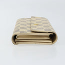 LOUIS VUITTON Damier Azur Portefeuille Alexandra Wallet N63068 LV Auth 155285-3