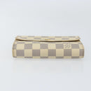 LOUIS VUITTON Damier Azur Portefeuille Alexandra Wallet N63068 LV Auth 155285-6