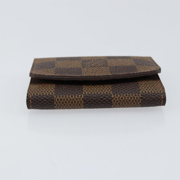LOUIS VUITTON Damier Ebene Cuff Case LV Auth 155286
