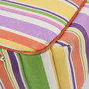 BURBERRY Blue Label Hand Bag Canvas Multicolor Silver Auth 155294-15