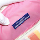 BURBERRY Blue Label Hand Bag Canvas Multicolor Silver Auth 155294-11