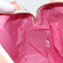 BURBERRY Blue Label Hand Bag Canvas Multicolor Silver Auth 155294-20