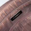 BURBERRY Nova Check Tote Bag Canvas Beige Gold Auth 155295-11