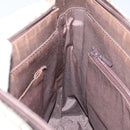 BURBERRY Nova Check Tote Bag Canvas Beige Gold Auth 155295-20