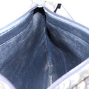 Christian Dior Trotter Canvas Shoulder Bag Navy Gold Auth 155297-17