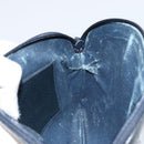 GUCCI GG Supreme Sherry Line Shoulder Bag PVC Navy Gold 904 02 047 Auth 155305-18