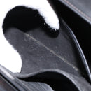 GUCCI Shoulder Bag Leather Black Gold Auth 155306-23