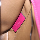 BALLY Chain Shoulder Bag Leather Wine Red Gold Auth 155307-25