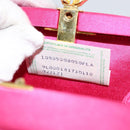 BOTTEGA VENETA INTRECCIATO Hand Bag Leather Pink Gold Auth 155308V-20