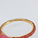 BOTTEGA VENETA INTRECCIATO Hand Bag Leather Pink Gold Auth 155308V-8