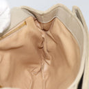 BOTTEGA VENETA INTRECCIATO Hand Bag Leather Beige Gold Auth 155309-20