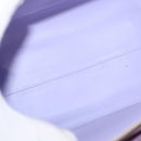 Salvatore Ferragamo Gancini Hand Bag Leather 2way Purple Gold Auth 155310-19