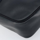 Salvatore Ferragamo Vala Shoulder Bag Leather Navy Gold Auth 155315-14