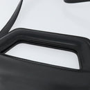 Salvatore Ferragamo Gancini Hand Bag Leather 2way Black Gold Auth 155316-14