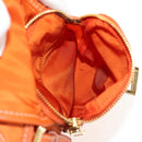 PRADA Backpack Nylon Orange Gold Auth 155325V-23
