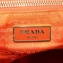 PRADA Backpack Nylon Orange Gold Auth 155325V-26