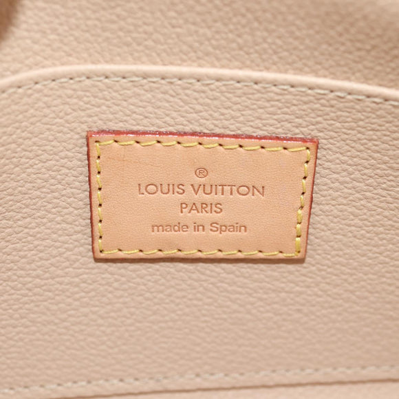 LOUIS VUITTON Damier Azur Pochette Cosmetic PM Pouch N60024 LV Auth 155328V