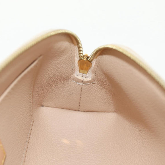 LOUIS VUITTON Damier Azur Pochette Cosmetic PM Pouch N60024 LV Auth 155328V