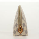 LOUIS VUITTON Damier Azur Pochette Cosmetic PM Pouch N60024 LV Auth 155328V-4