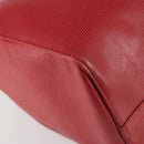 LOUIS VUITTON Epi Keepall 50 Boston Bag Red M42967 LV Auth 155329-11