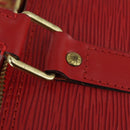 LOUIS VUITTON Epi Keepall 50 Boston Bag Red M42967 LV Auth 155329V-16