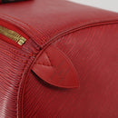 LOUIS VUITTON Epi Keepall 50 Boston Bag Red M42967 LV Auth 155329-15