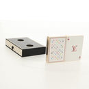 LOUIS VUITTON Multicolor Playing Cards Black White LV Auth 155330M-11