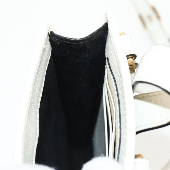 GUCCI×adidas Smartphone Case Shoulder Bag Leather Black 702203 Auth 155331M